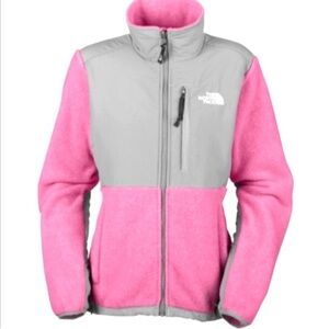 The North Face Denali Fleece Jacket Pink/Gray